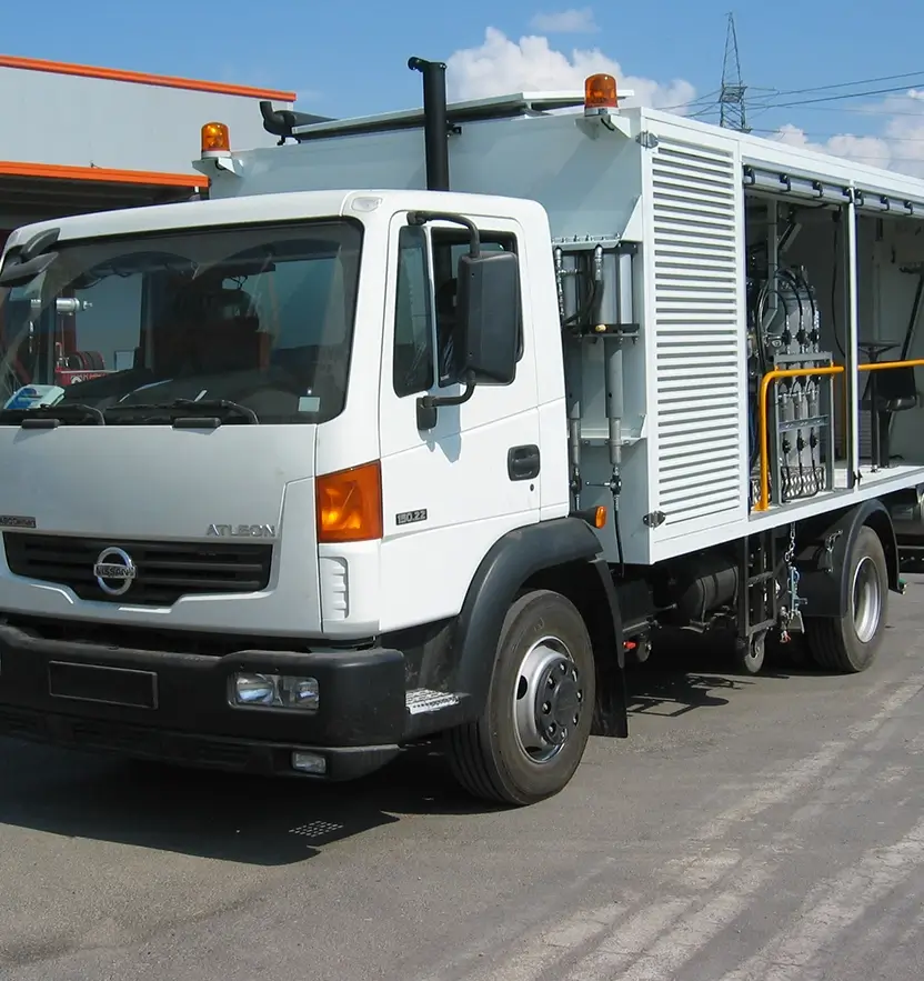 Οχήματα Διαγράμμισης (Truck-Mounted)