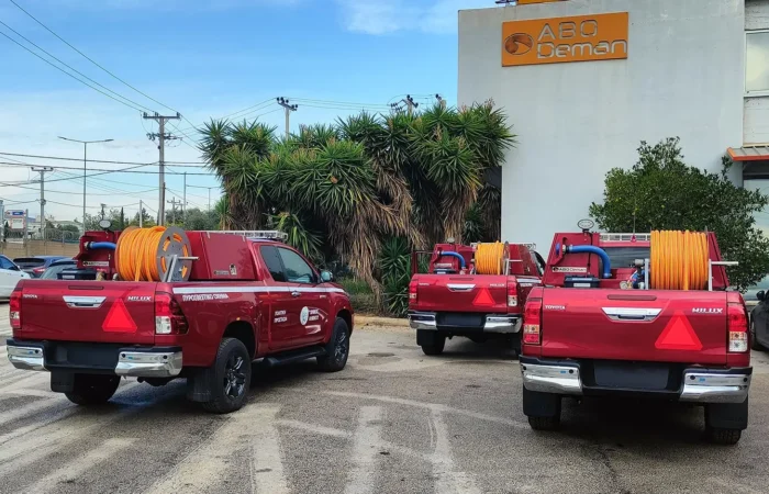 Η ABO-DEMAN Θωρακίζει τη Λήμνο: Νέα Εξειδικευμένα Οχήματα στην Υπηρεσία της Πολιτικής Προστασίας