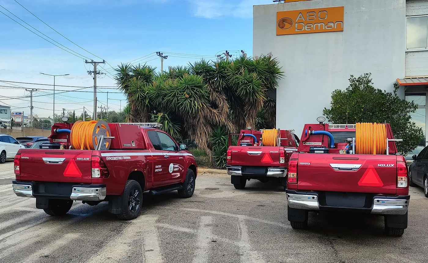 Η ABO-DEMAN Θωρακίζει τη Λήμνο: Νέα Εξειδικευμένα Οχήματα στην Υπηρεσία της Πολιτικής Προστασίας